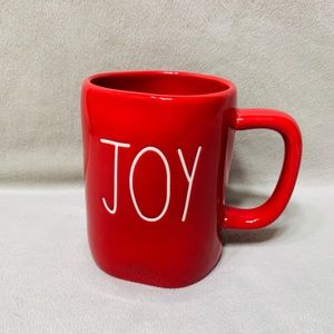 New Rae Dunn “JOY” Red Christmas Mug
